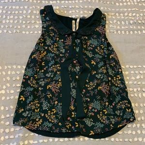 Floral tank top size L
